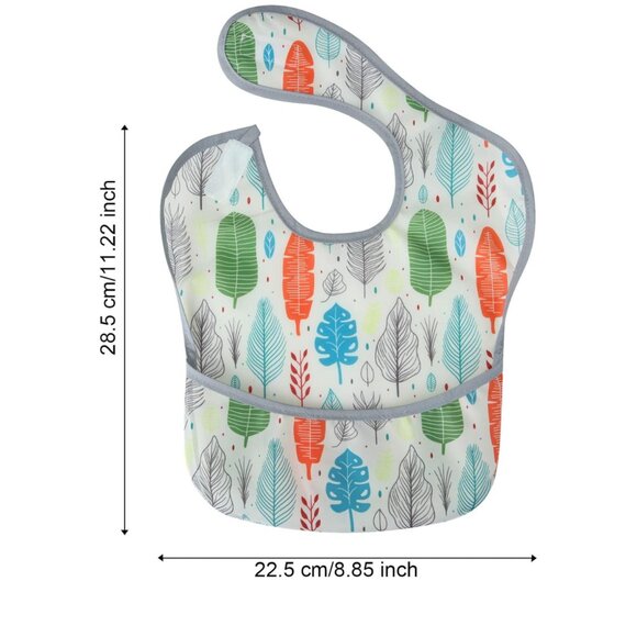 New 6pack Super Light Weight Baby Bib,Waterproof For 5-36 months - Picture 9 of 10